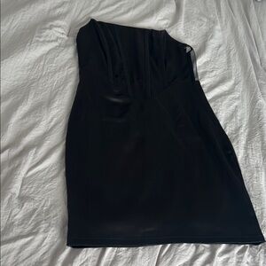 Sexy Black Strapless Dress